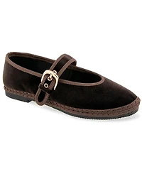 Kensie Women's Florence Velvet Mary Jane