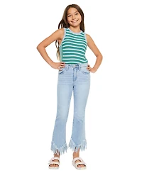 KanCan Big Girls Beth High Rise Crop Bootcut Jeans