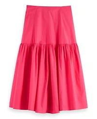 Scotch & Soda Women's High Rise Maxi Skirt