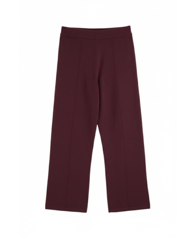 Chinti & Parker Women's and Wool Cashmere Wide Leg Track Pant