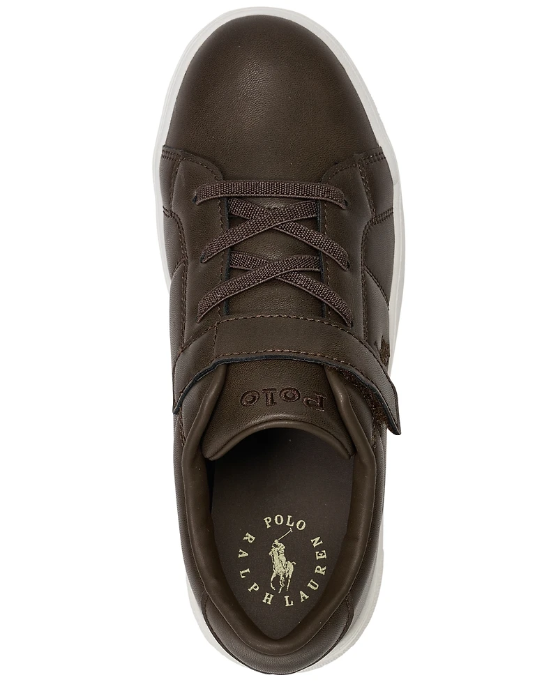 Polo Ralph Lauren Little Kids Sutton Fastening Strap Sneakers from Finish Line