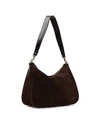 Patricia Nash Athani Suede Large Shoulder Handbag