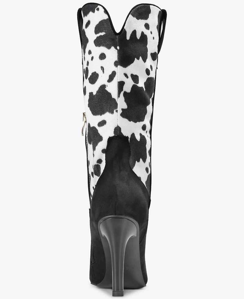Smash Shoes Women's Serena Western Stiletto Dress Boots - Extended Sizes Available