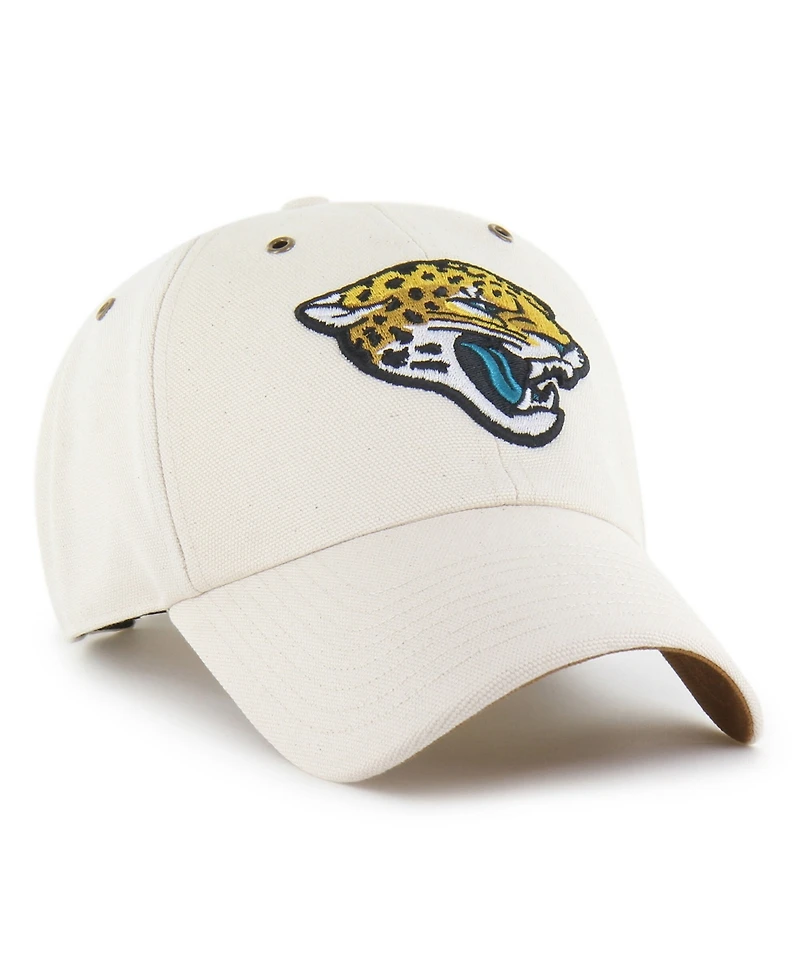 Carhartt x '47 Men's Natural Jacksonville Jaguars Undyed Clean Up Adjustable Hat