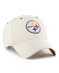Carhartt x '47 Men's Natural Pittsburgh Steelers Undyed Clean Up Adjustable Hat