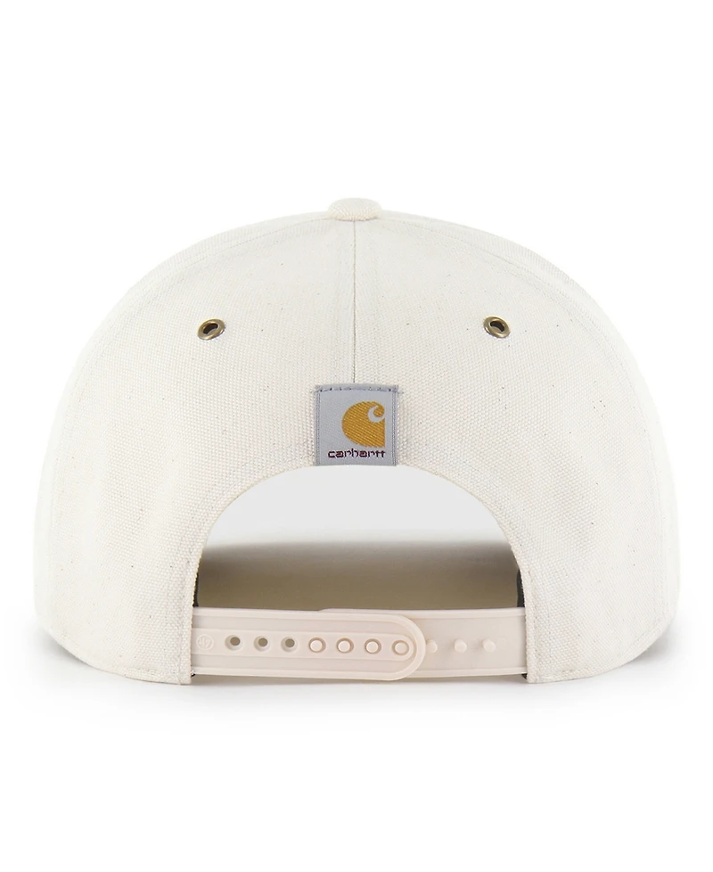 Carhartt x '47 Men's Natural/Brown Cincinnati Bengals Undyed Relaxed Hitch Adjustable Hat