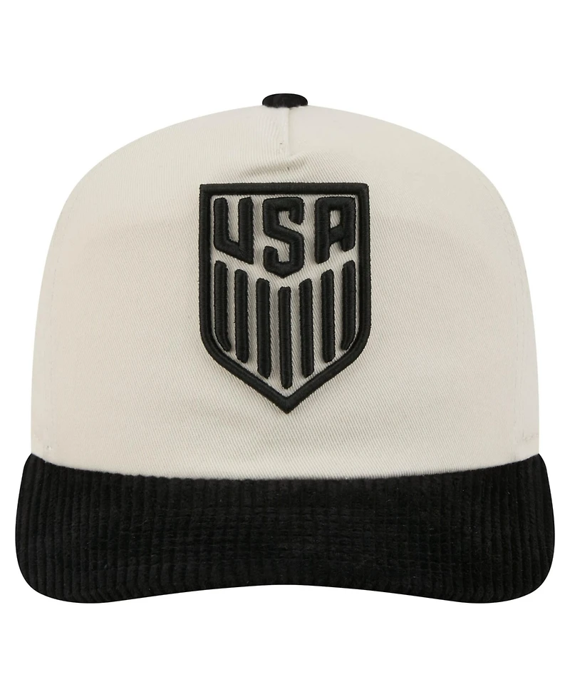 New Era Men's White/Black Usmnt 19TWENTY Adjustable Hat