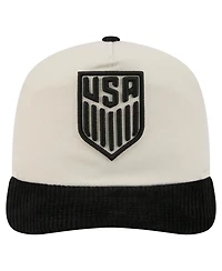 New Era Men's White/Black Usmnt 19TWENTY Adjustable Hat