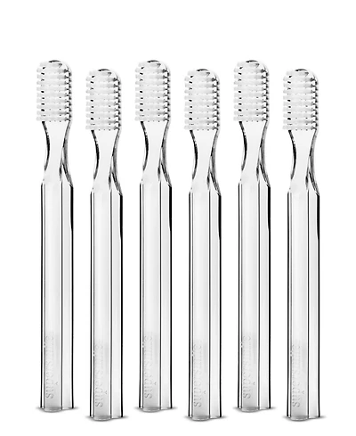 Supersmile 6 pack New Generation 45degree Toothbrush Clear