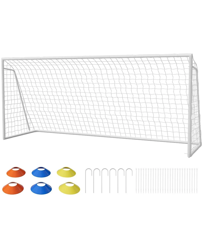 Mooncool Soccer Goal Steel for Teens and Adults Training