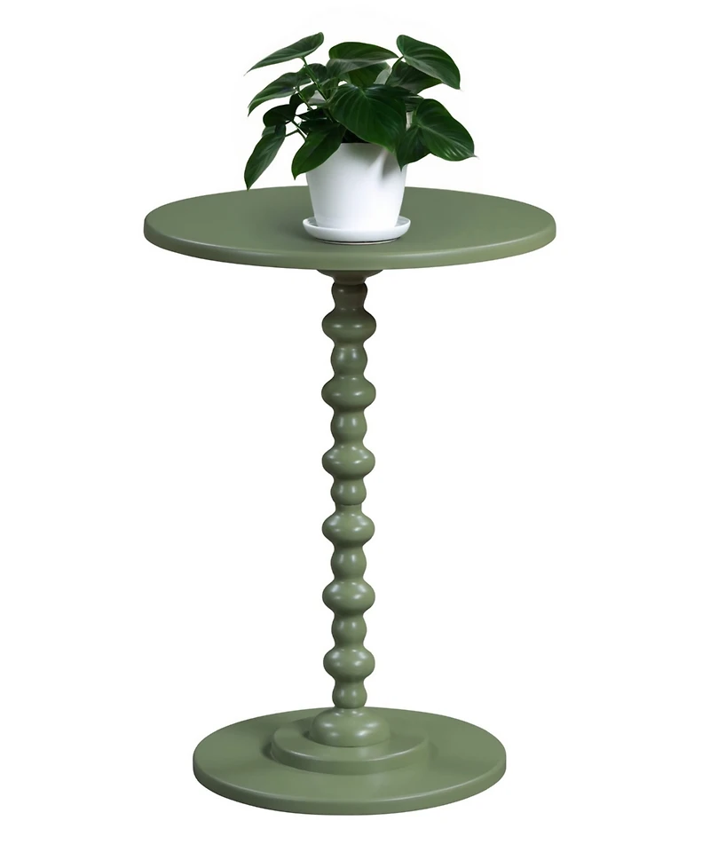 Convenience Concepts Palm 12" Beach Spindle Table