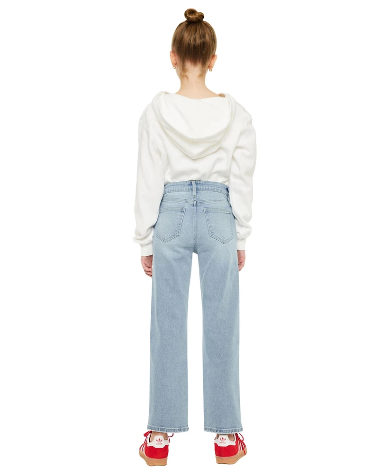 KanCan Big Girls Sav High Rise Straight Jeans