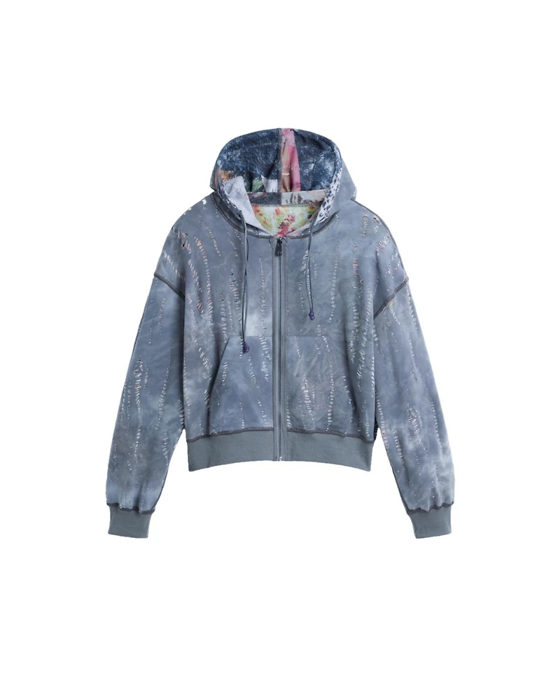 Desigual Women's Reversible Printed Sweatshirt