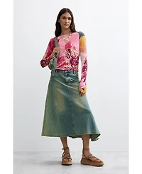 Desigual Women's Floral Printed Sweater