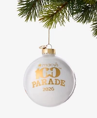 Holiday Lane Macy's 100th Thanksgiving Day Parade Glass Store Ornament, Macy's Exclusive