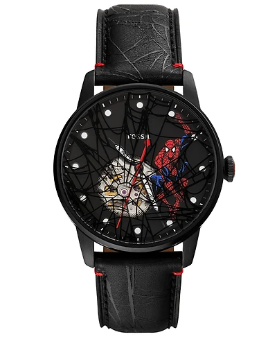 Fossil Men's Marvel x Fossil Limited-Edition Spider-Man Watch 42mm