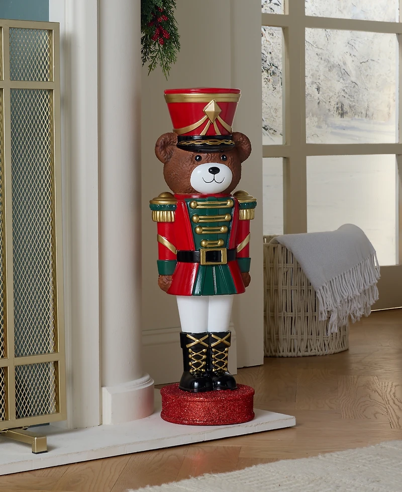 Holiday Lane Heritage Bear Nutcracker, Macy's Exclusive