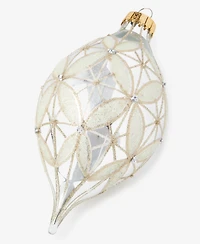 Holiday Lane Opulence Mixed Glass Ornaments, Set of 3, Macy's Exclusive