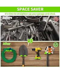 Xdovet Trimmer Rack Wall Mount Weed Eater Hanger Garden Tool Organizer Hooks