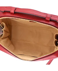 Pre-Owned Gucci Small Ophidia Zip Around Camera Bag Flora Gg Coated Canvas
