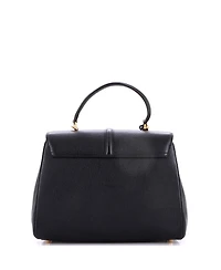 Pre-Owned Celine Medium 16 Top Handle Bag Grained Calfskin