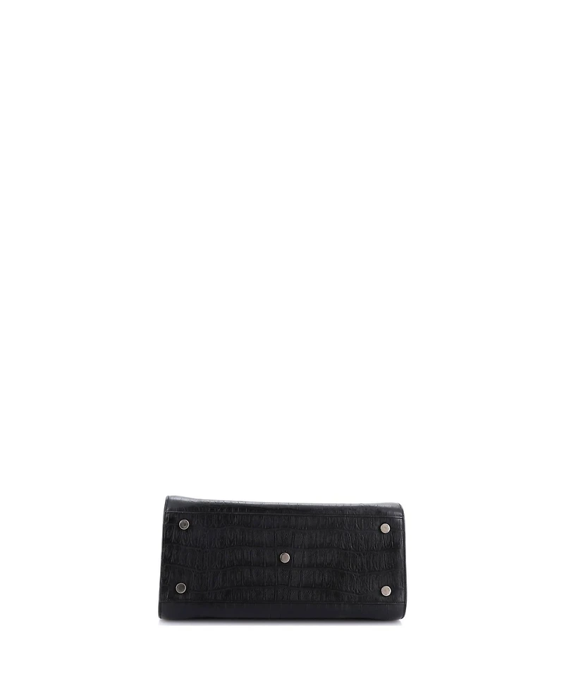 Pre-Owned Saint Laurent Small Sac de Jour Nm Bag Embossed Leather