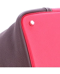 Pre-Owned HERMES Mm Picotin Lock Bag Bicolor Clemence