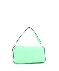 Pre-Owned Fendi Medium Selleria Baguette Nm Bag Leather