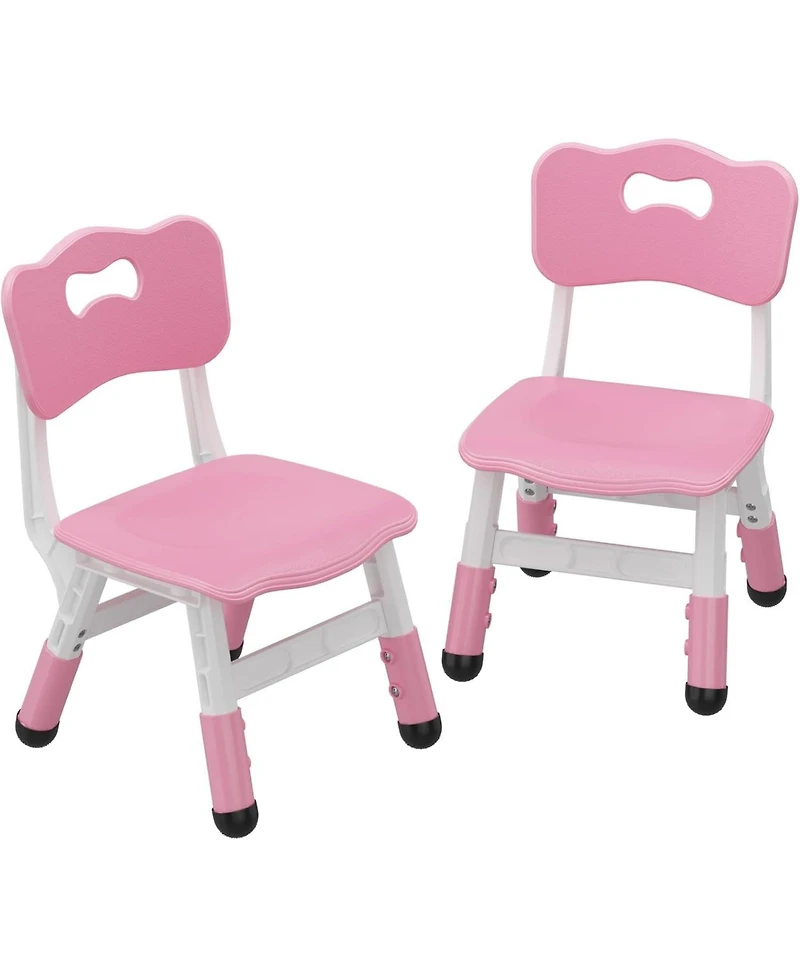 gaomon 3 Level Height Adjustable Kid Chair, Plastic Toddler Chairs