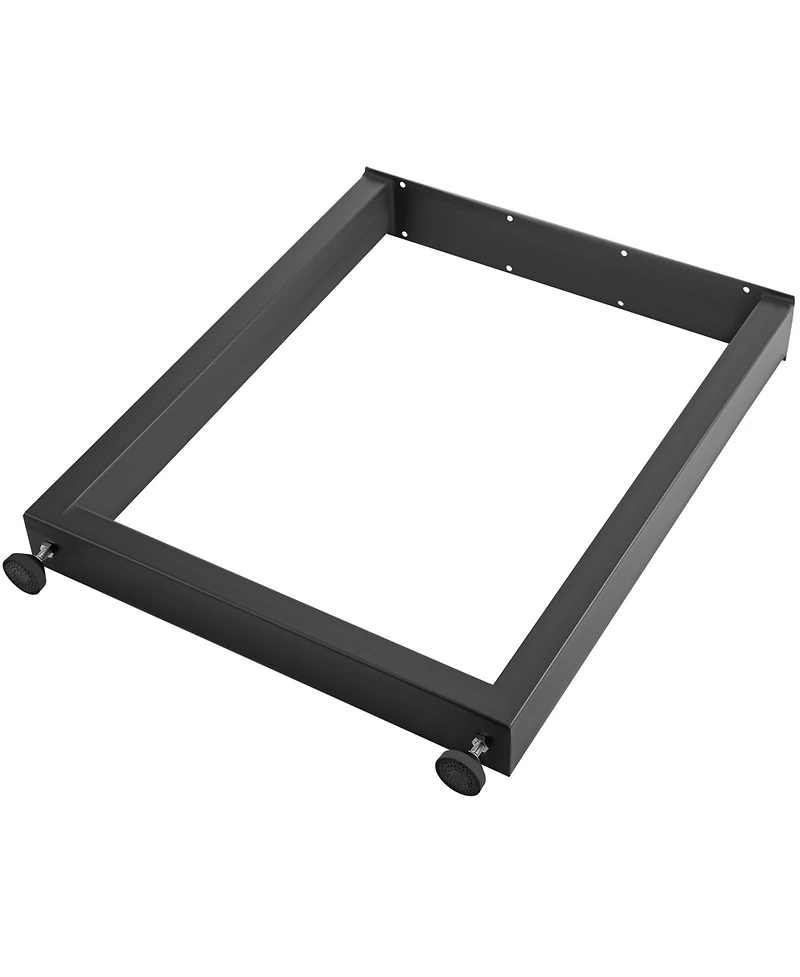 Sugift Heavy Duty Metal Dining Table Legs Set of 2, 28 x 24 in Box Section Square Frame