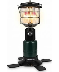 SereneLife Camping Lantern 1500 Lumens – Propane Outdoor Lantern with Adjustable Brightness and Easy Ignition for Camping and Emergencies