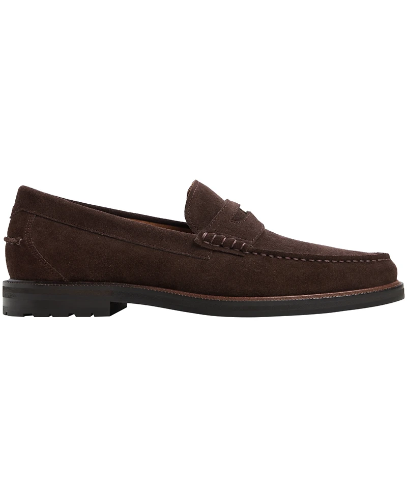 B by Brooks Brothers Men's Astor Coin Detail Loafers