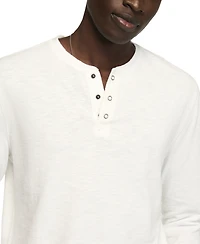 Lucky Brand Men's Long-Sleeve Weekend Slub Henley T-Shirt