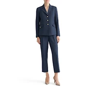 Kasper Women's Mini-Check-Print Long-Sleeve Jacket, Regular & Petite