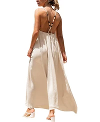 Cupshe Women's Boardwalk Energy Maxi Beach Dress