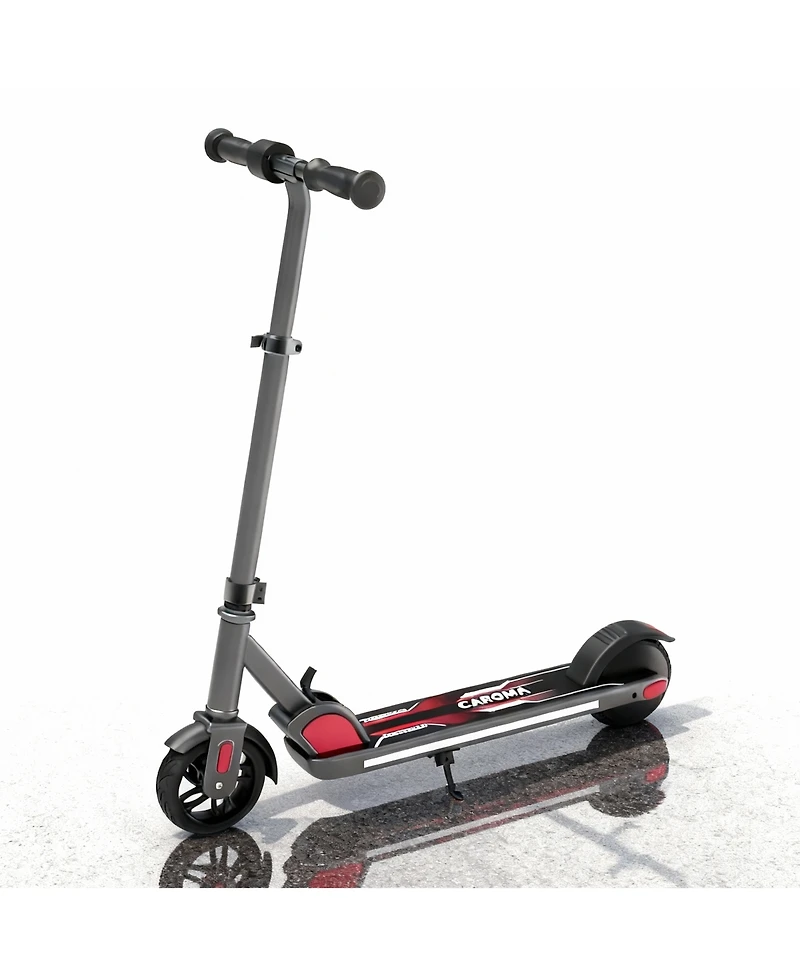 Caroma Electric Scooter for Children Ages 6-14, Powerful 150W Motor, 10 Mph Max Speed