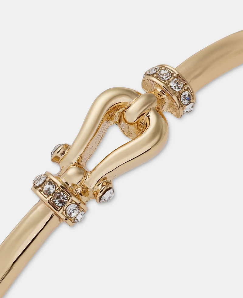 Anne Klein Pave Link Bangle Bracelet