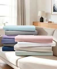 Sunham Microfiber Easy Care Solid Sheet Sets