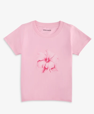 With Jules Big Girl Macaron Graphic Tee