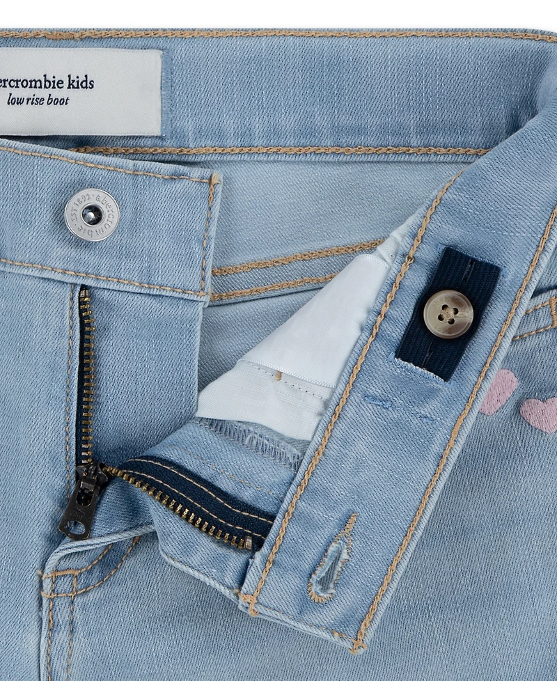 abercrombie kids Girls' 5-16 Low Rise Bootcut Jeans