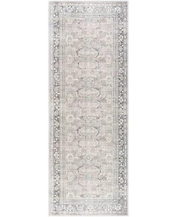 Becki Owens x Livabliss Darling Machine Washable 2'7" x 7'3" Runner Area Rug