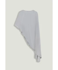 Nocturne Women's Draped Cape Blouse