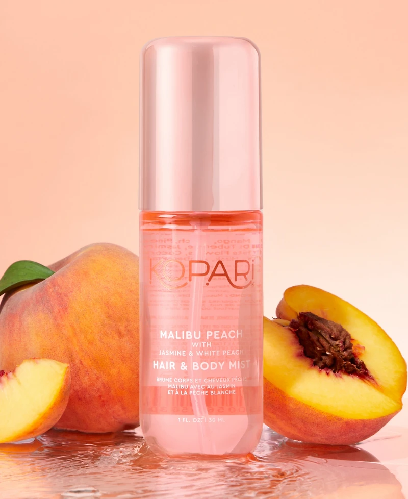 Kopari Beauty 4-Piece Mist Away To Tropics Hair & Body Mist Kit