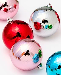 Holiday Lane Whimsy Shatterproof Red, Pink, Blue & Green Ball Ornaments, Set of 10, Macy's Exclusive