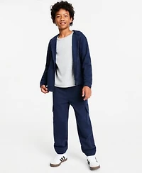 Epic Threads Boys Xs Xl Fleece Zip Up Hoodie Thermal Shirt Fleece Cargo Jogger Pants Macys Exclusive