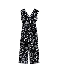 Desigual Women's Printed Letter Jumpsuit