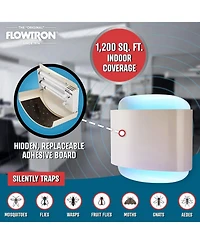 Flowtron 1200 sq.ft Indoor Sconce Fly Killer, 80W Indoor Insect Control with Dual Lure Method