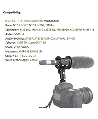 Sennheiser Mke 600 Shotgun Microphone Kit with Shockmount, Xlr Adapter and Windscreens for Video and Dslr