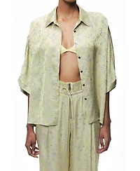 Nocturne Women's Leopard Print Shirt
