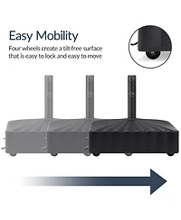 Best Choice Products Fillable Mobile Umbrella Base Heavy Duty Market Stand w/ Wheels, Locks, 123lb Capacity